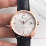 Mont Blanc Knock off Meisterstuck Watch Rose Gold White Face
